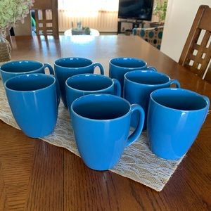 Corelle (blue set of 8) coffee mugs